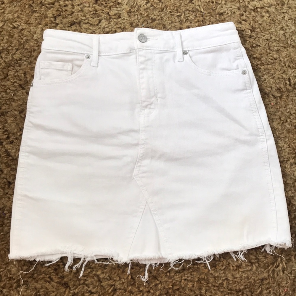 White skirt